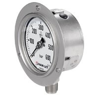 Safety Pattern Pressure Gauges